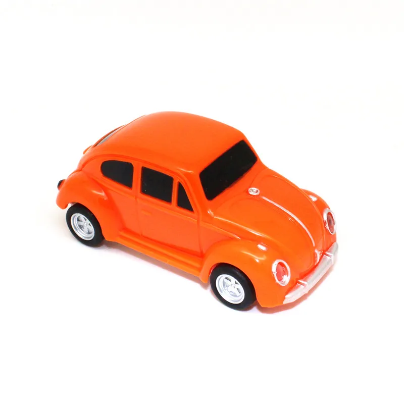 Популярный креативный Жук автомобиль U диск 4 ГБ 8 ГБ 16 ГБ 32 ГБ Флешка Mini cooper usb флеш-накопитель карта памяти 64 Гб ручка привод классический автомобиль - Цвет: Orange