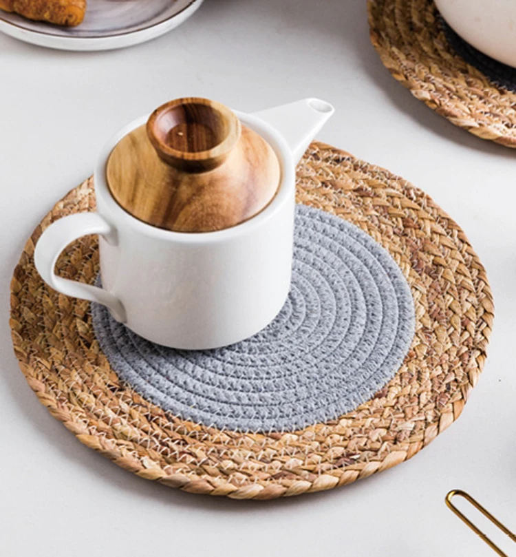 Round-Placemat-Table-Mat-Coffee-Cup-Mat-Mix-Cotton-Linen-Braid-Coasters-Holder-Pad-Hand-Protector-for-Dining-Table-Decoration