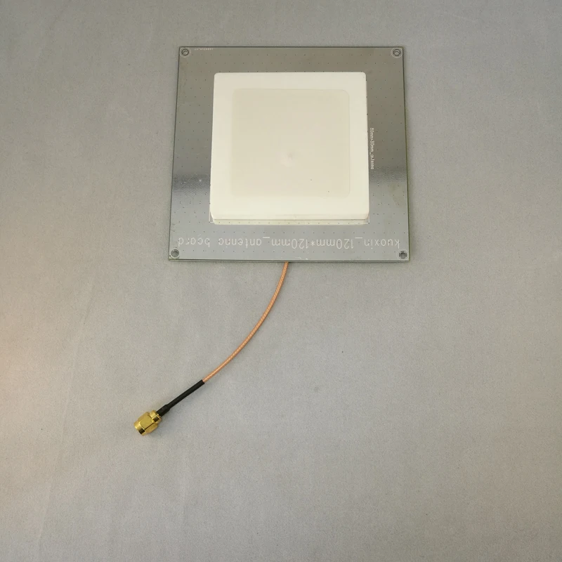 5-6 м средний диапазон gen2 пассивный высокое качество низкая цена 902-928 МГц RHCP круговая поляризация 6dbi маленькая антенна RFID UHF 120*120 мм