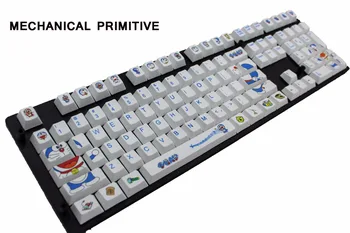 

MP 110 Keys Doraemon Sublimation Cherry Profile Thicken PBT Original Height keycap For Mechanical Keyboard