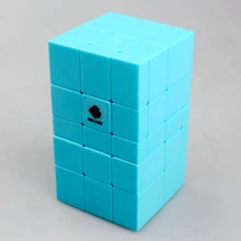 Cubetwist Stickerless 3x3x5 комбинированные зеркальные блоки скорость волшебный куб головоломка часы-кольцо с крышкой игрушки для детей подарок для детей
