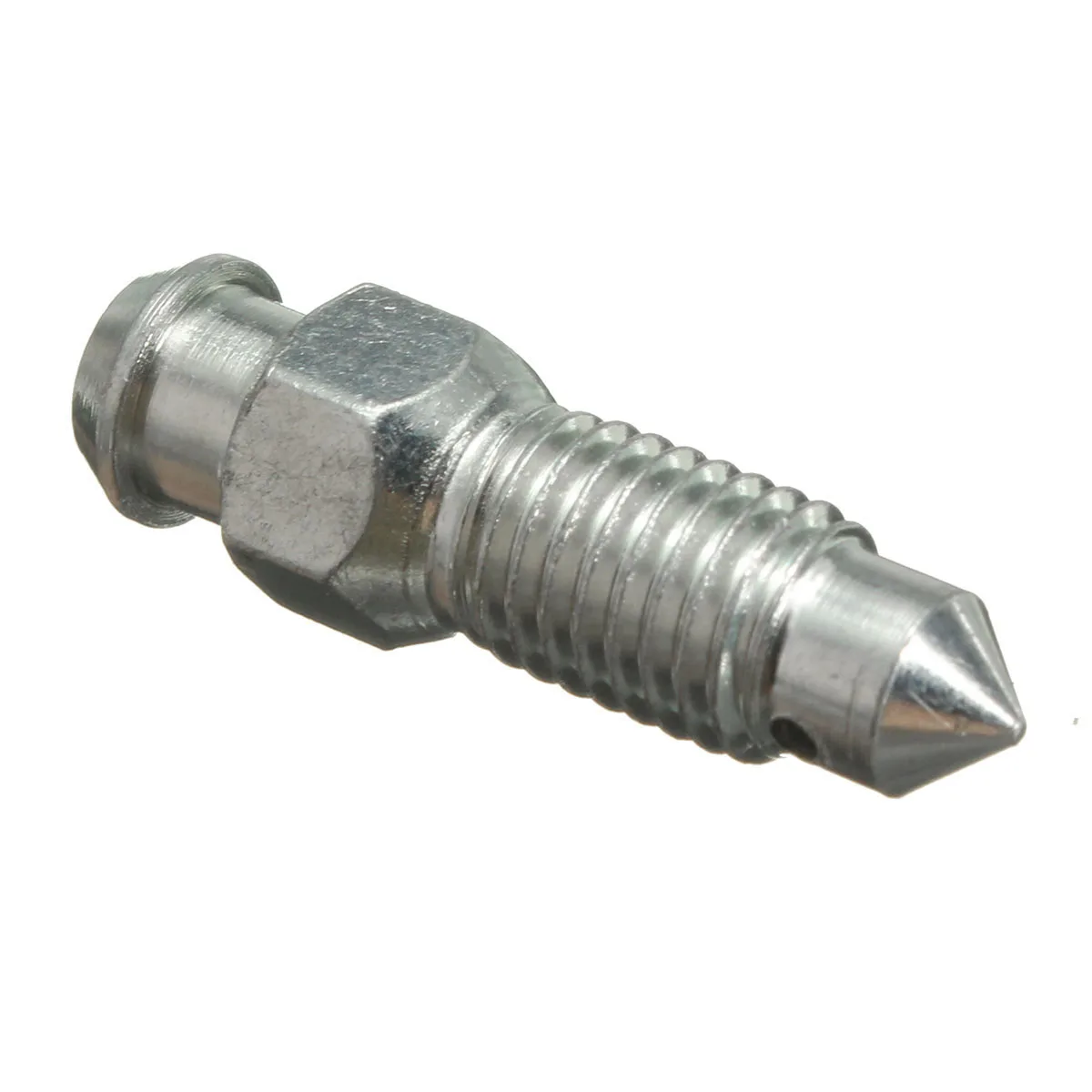 2 piezas M7 x 1,00mm moto de la motocicleta Freno de tornillo de purga de la pinza de pezón