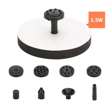 

7V 2W 220L/H Square Solar Fountain Water Pump with Frame Pool Watering Pump Garden irrigation Submersible Garden Decoration