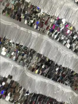 

5 yards/pcs tessel fringel JIANXI.C-91618 sequins embroidered African french lace net tulle fabric