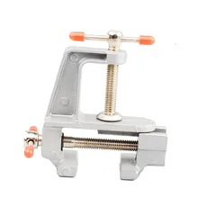 3,5 дюймовый Алюминиевый миниатюрный маленький хобби ювелира зажим на стол и скамья Мини инструмент тиски