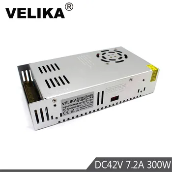 

Single Output 42V DC Power Supply Switching 7.2A 300w Led Driver Transformer 110V 220V AC to DC42V SMPS For CCTV CNC Steppers