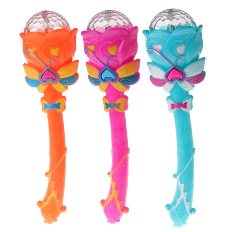 

Stars New Luminous Stick Children Toy Flashing Glow Rod Musical Magic Wand