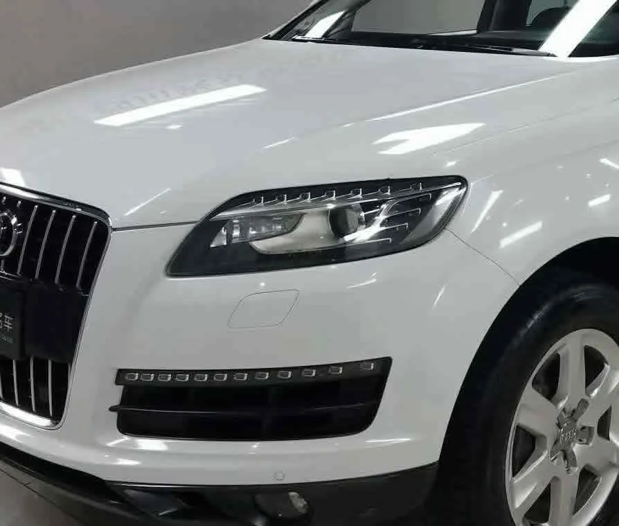 Для Audi Q7 2006 2007 2008 2009 2010 2011 2012 2013 фары Крышка корпуса передней фары крышка противотуманной фары оболочки крышка объектива