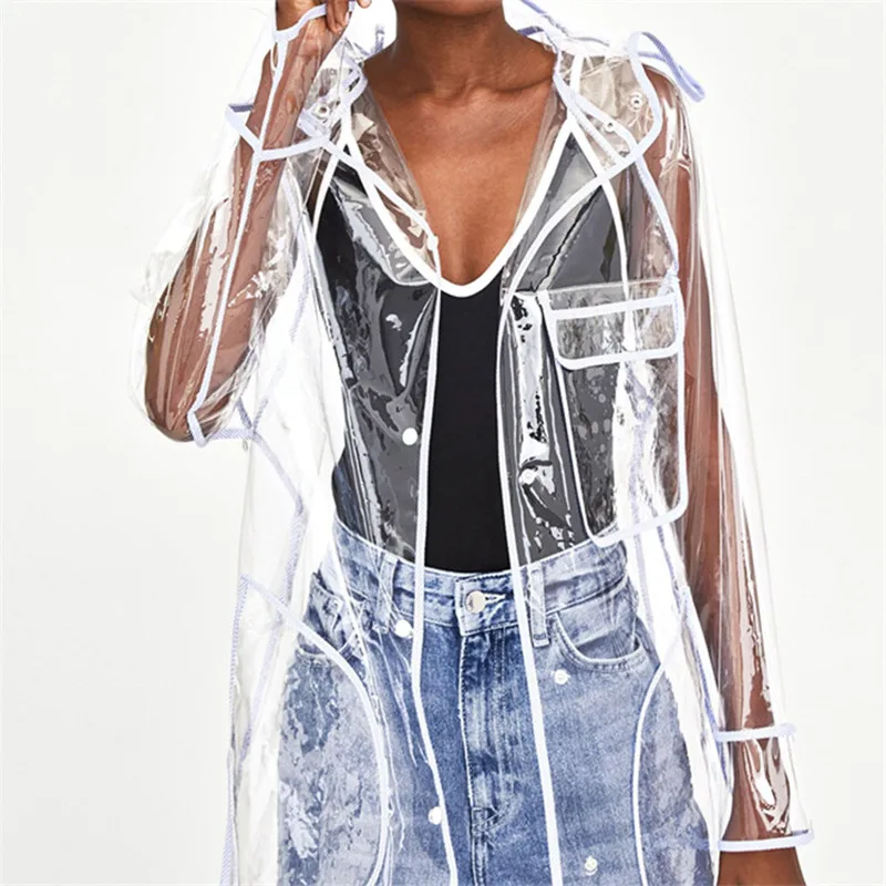 see through waterproof jacket