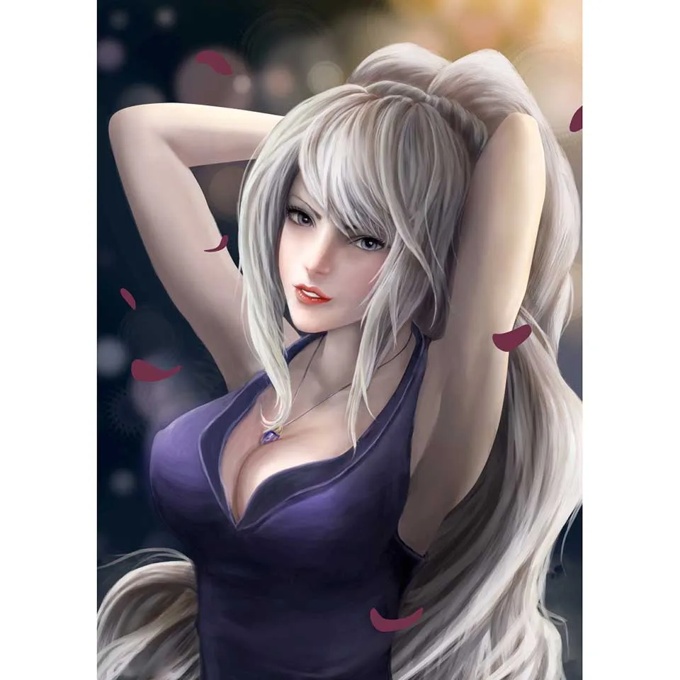 

5D DIY Diamond Pictures Cross Stitch Gift Full Square Drill Anime Sexy Girl Handmade New Arrivals Acrylic Bedroom Decoration