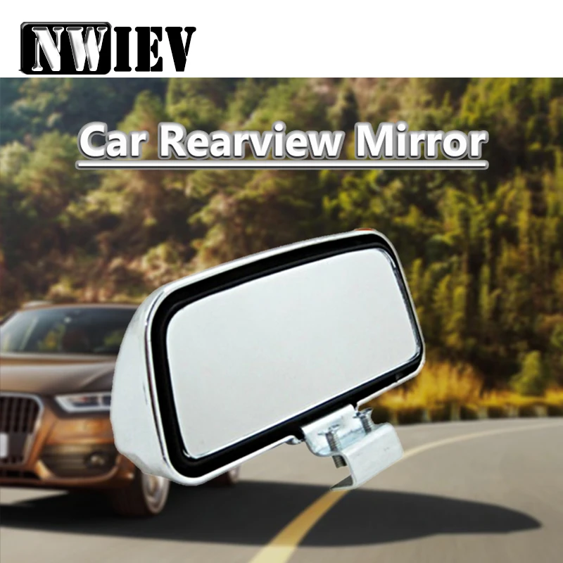 

NWIEV 1X Car Reversing Auxiliary Mirror For Audi A3 A4 B7 BMW E46 X5 Nissan Qashqai Juke X-trail T30 Rearview Mirror Accessories