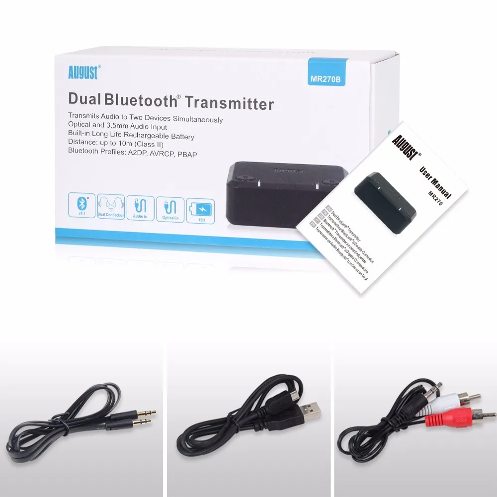 Горячая оптическая Bluetooth передатчик для ТВ aptX низкая задержка двойной связи