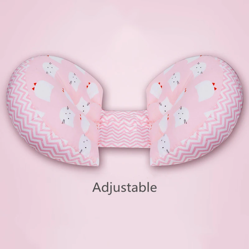 Удобная подушка для тела, грудное вскармливание, беременная Женская Подушка, поддерживающая талию, u-подушка для беременных, спящий на боку - Цвет: fensemimi