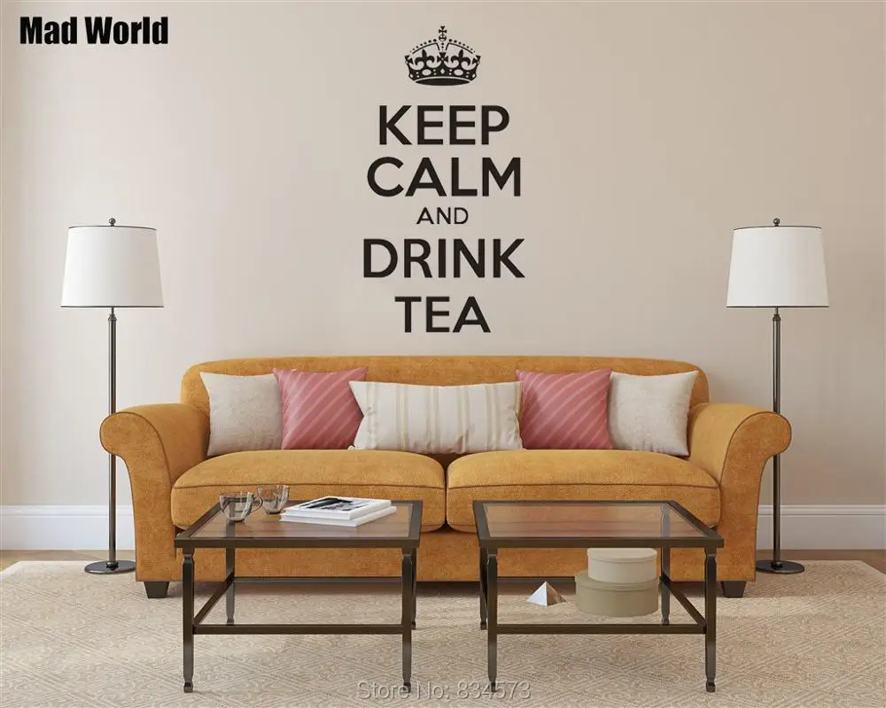 Keep Calm and Drink Tea 56 105H 47 88H 5