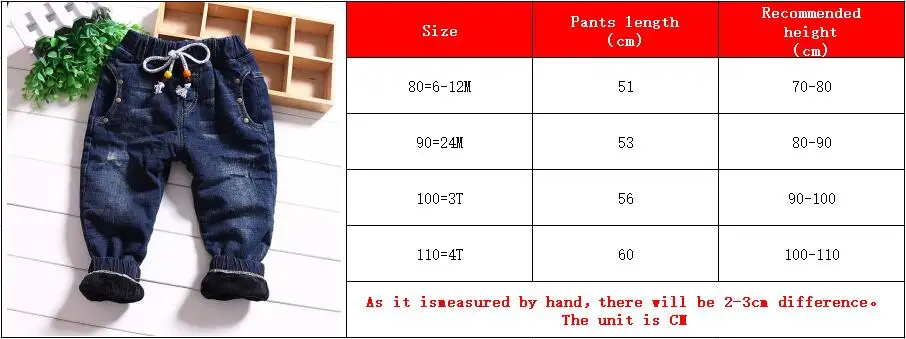 Новинка года, Лидер продаж, модные повседневные брюки для маленьких девочек, осенне-зимние модели, утепленные вельветовые хлопковые джинсы для мальчиков 6 мес.-4 лет
