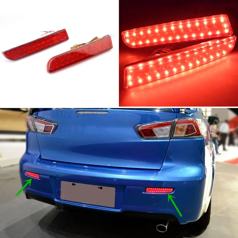 

For Mitsubishi ASX 2011-2012 Rear fog lamp Rear bumper light with turn signals