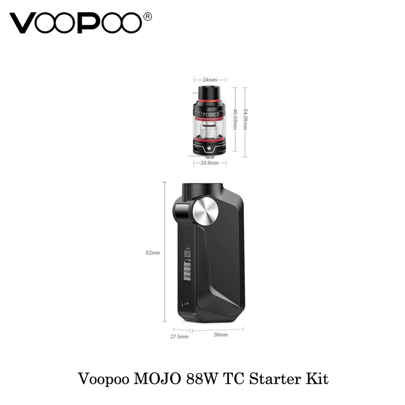 Электронная сигарета Voopoo MOJO 88 Вт TC стартовый набор 2600 мАч бокс мод с емкостью 3 5 мл