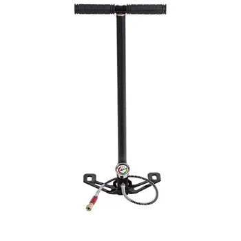 

Bicycle inflator High Pressure Pump,4500psi Tungsten Steel 3 Stage Hand Pump PCP Air Gas Filling Pump for Air Gun Boat Tire