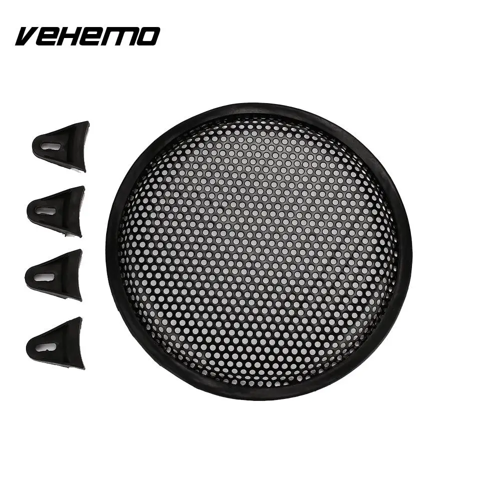 

8/10/12 Inch 1 Set Audio Speaker Cover Cars Peaker Cover Vehicle Car Subwoofer Cover Universal Protector Car Speaker Cover