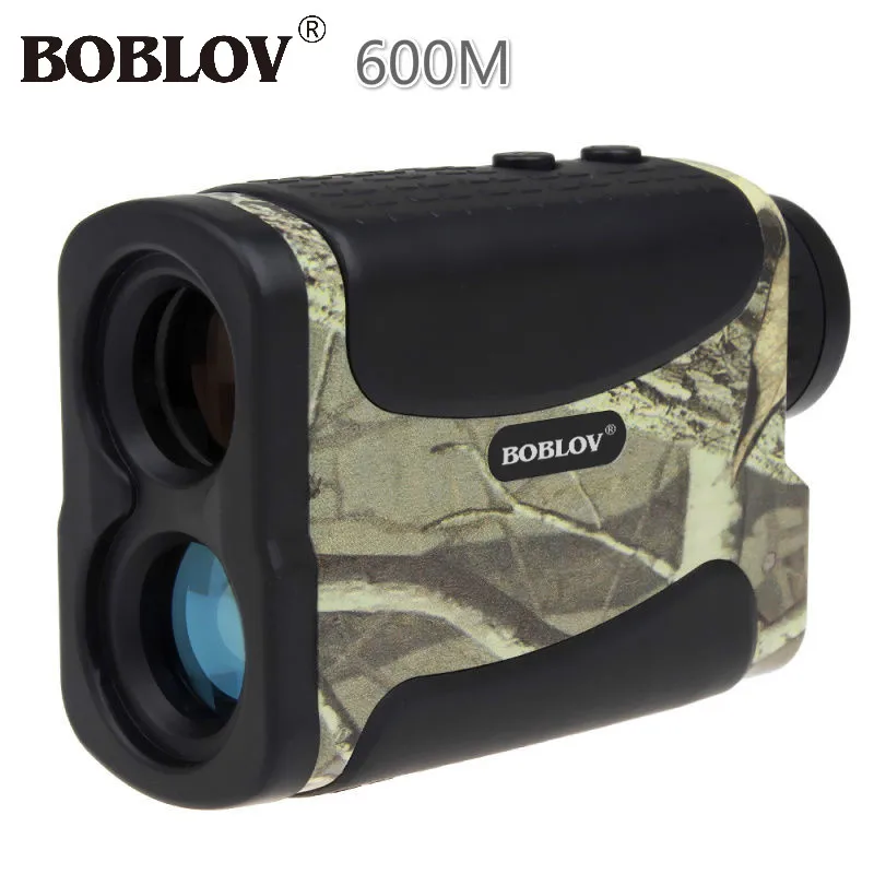BOBLOV 600M Multifunction Camo Rangefinder 6x Portable Laser Range