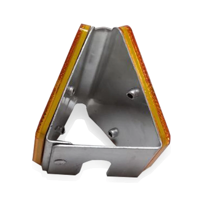 Double Yellow Driveway Guardrail Delineator Road Reflective Reflector