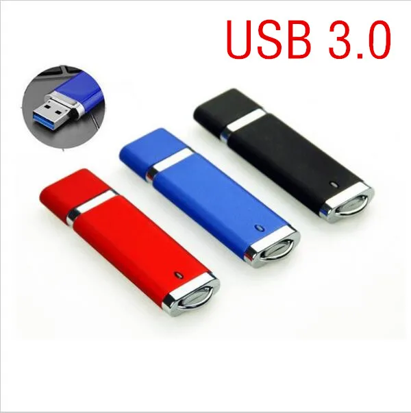 3 colors High Speed Device USB 3.0 Flash Drives Pendrive 64GB 32GB 16GB 8GB Pen Driver Personalized Clef USB Flash Jump Drives