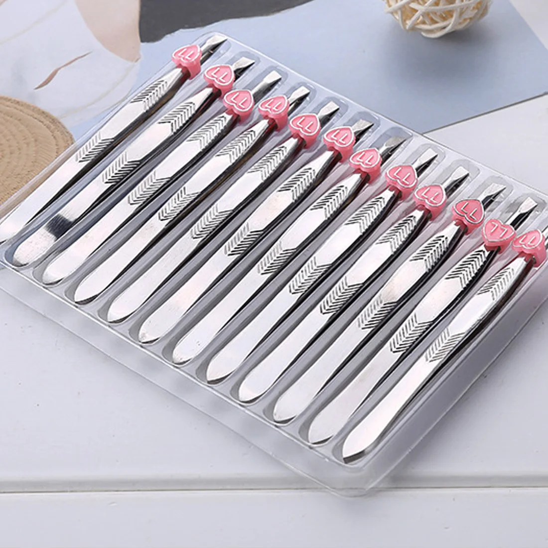 Buy Stainless Slanted Eyebrow/Face Hair Removal Clip