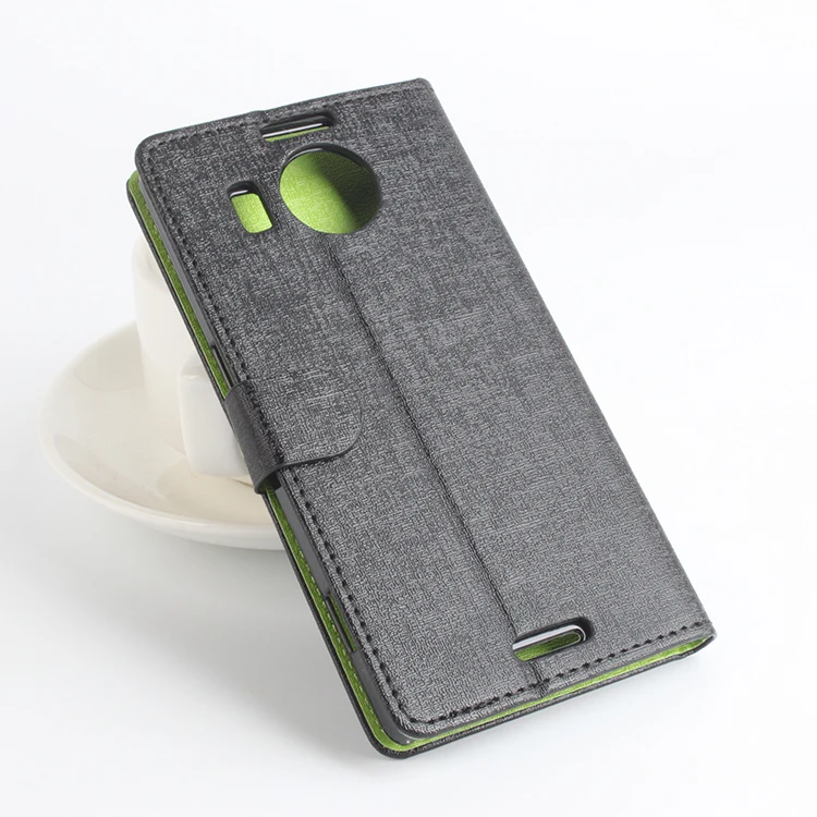 L правое зеленое дно для Nokia microsoft Lumia 950XL чехол кожаный 950 XL крышка телефона