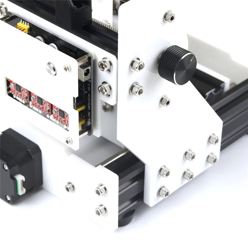 Высокое качество eleksmile CNC микро гравировальный станок без лазерного модуля рабочая зона 130x90x40 мм