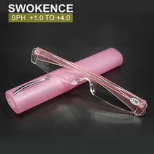 SWOKENCE неразрывный очки для дальнозорких Для женщин Для мужчин Портативный Сверхлегкий как единое целое пресбиопические очки Новое поступление R105