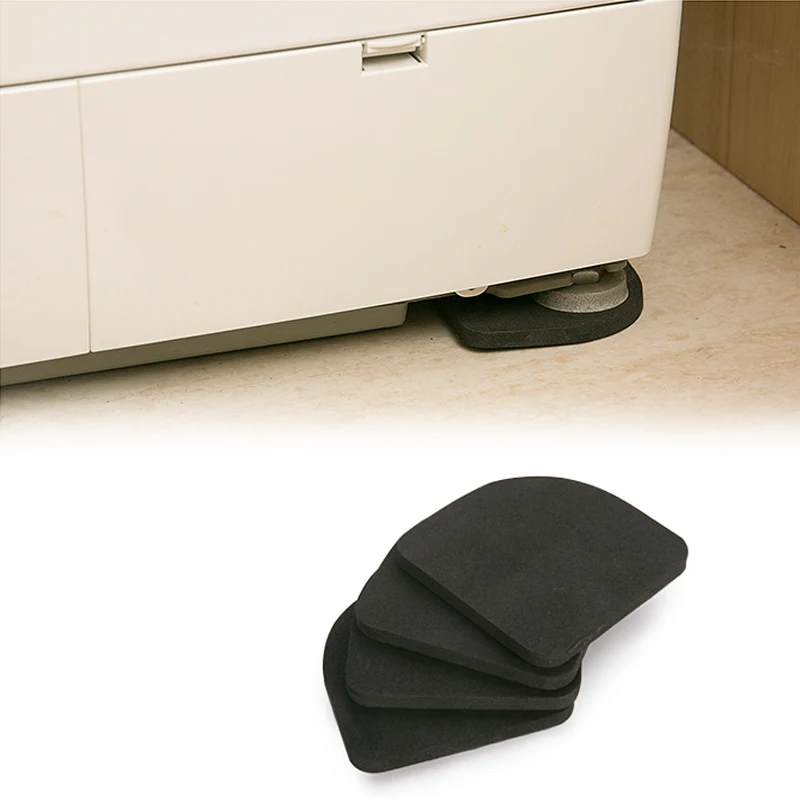 

New Washing Machine Pad Refrigerator Floor Protectors Anti Vibration Furniture Shock Proof Non Slip Feet Tailorable Mat