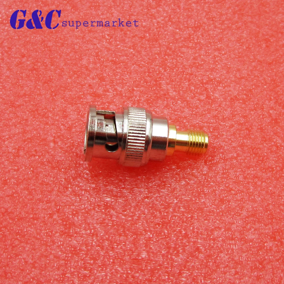 

1PCS BNC Male Plug to SMA Female Jack RF Coax Adapter convertor Straight Nickelplated NEW wholesale