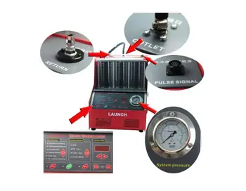 

LAUNCH CNC602A Ultrasonic Fuel Injector Tester & Cleaner For Petrol Car