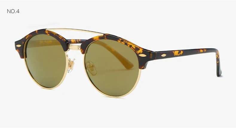 AEVOGUE поляризационные солнцезащитные очки мужские классические ретро Летний стиль брендовые дизайнерские унисекс стимпанк Солнцезащитные очки UV400 AE0504