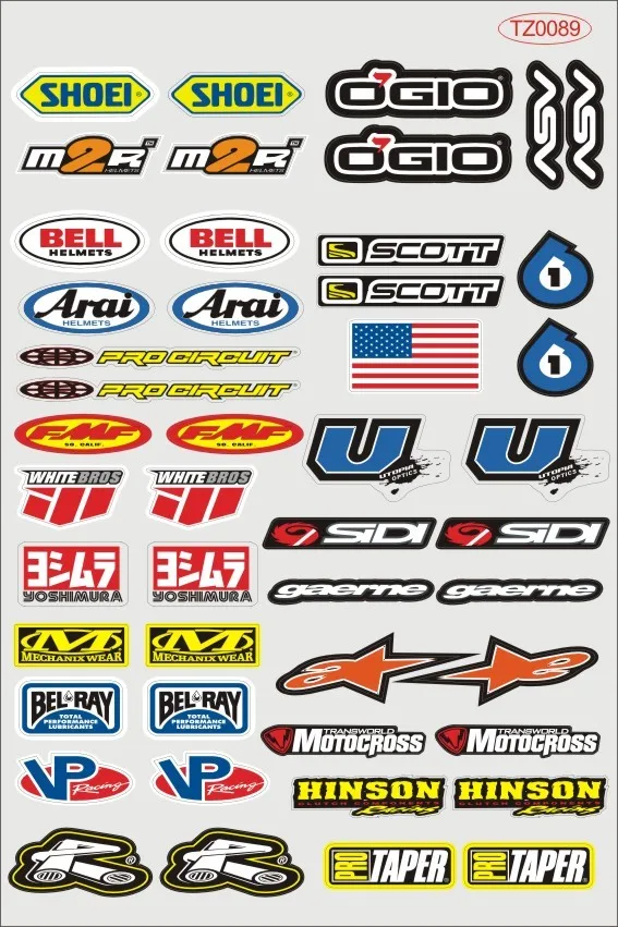 Waterproof Sunscreen PVC Car Stickers skateboard Motorcycle bicycle Car Decal sticker Styling Accessories tz0089 Glossy Film