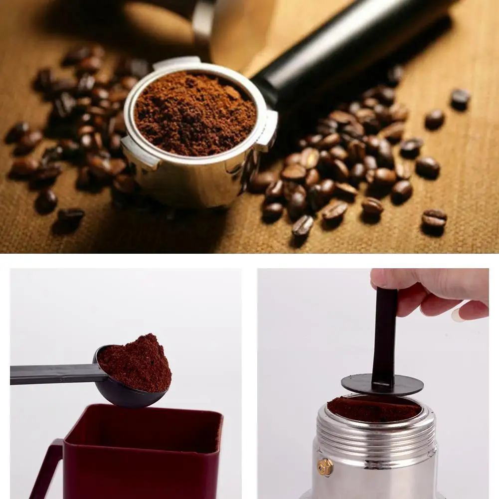 Мерная Ложка для кофейных зерен 10 г, стандартная мерная ложка двойного назначения, ложка для порошка, аксессуары для кофемашины