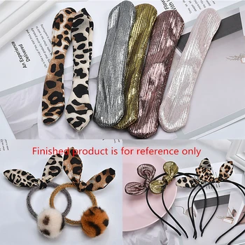 

New style 20pcs/lot Leopard print Irregular rectangle ployester materials diy jewelry garment/shoes/hair accessory