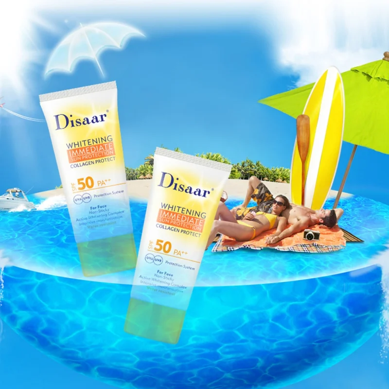 Солнцезащитный крем для лица и тела, отбеливающий солнцезащитный крем, защитный крем для кожи, антивозрастной контроль масла, увлажняющий SPF 50 PA+ уход за кожей