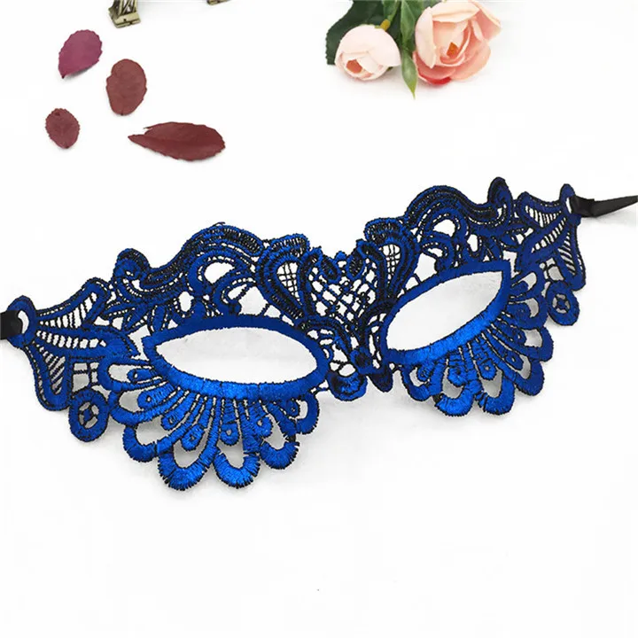 4 Lace Mask For Women Party Decorations Adult Multicolor Sexy Half Face Masks  Masquerade Halloween Mask Party Supplies