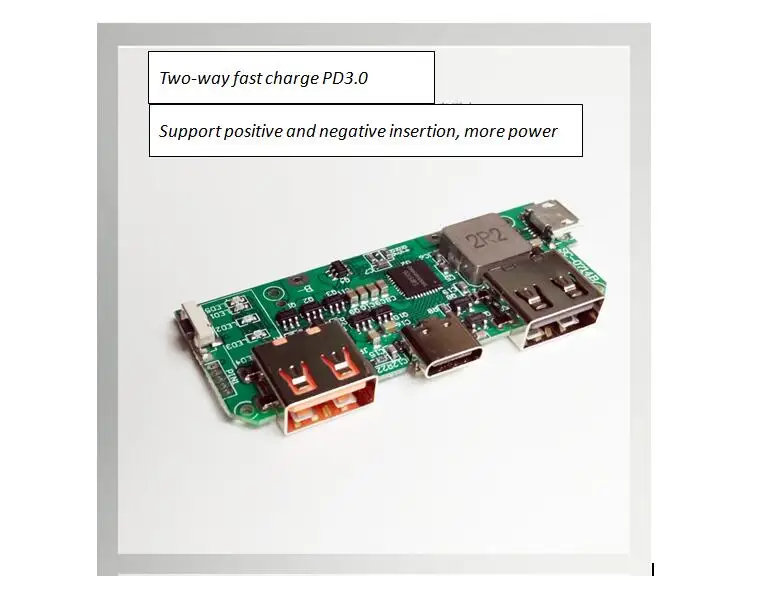 Устройство для быстрой зарядки Qualcomm QC3.0/PD3.0|Запчасти кондиционера| |
