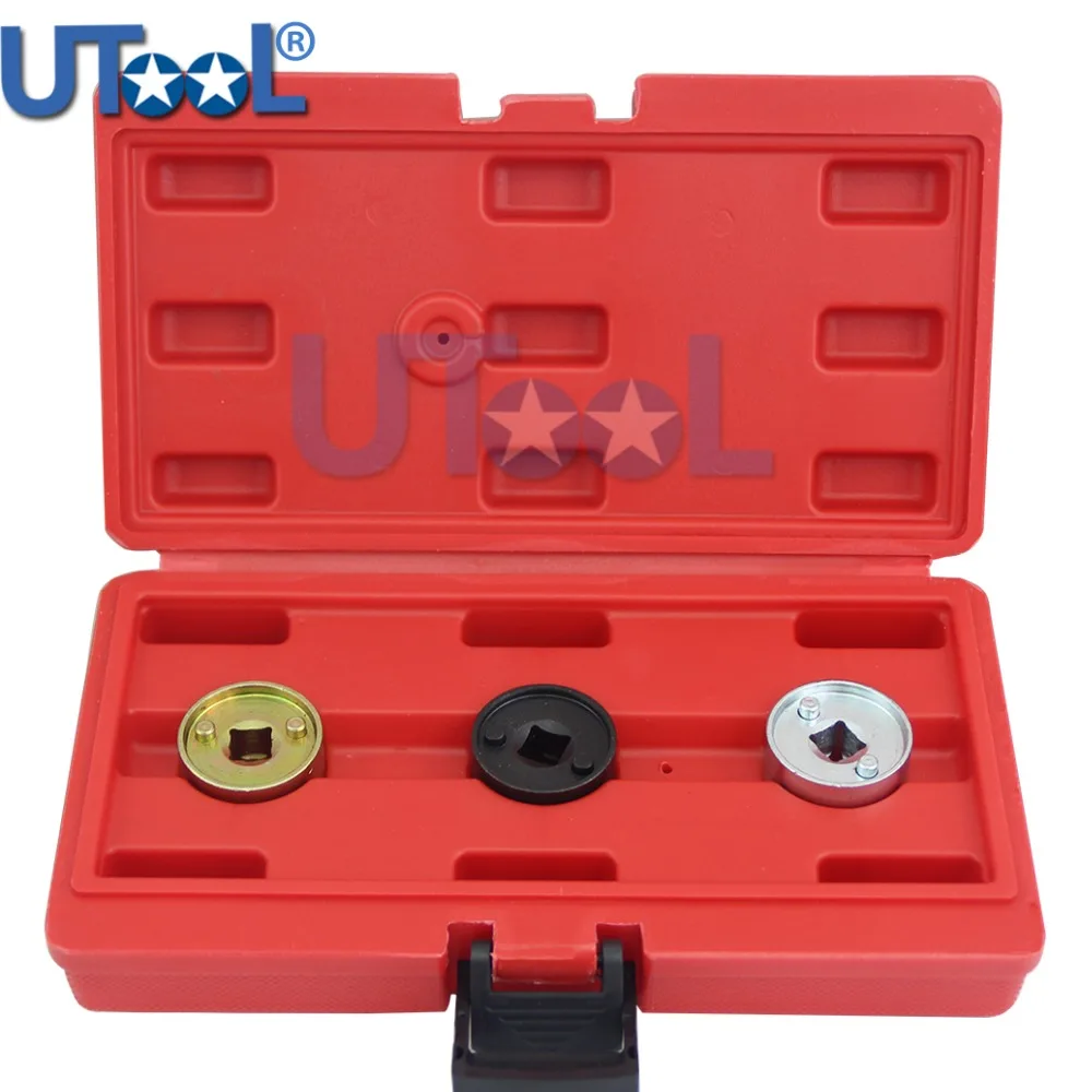 UTOOL Camshaft Adjusting Socket Set (3PCS) for VW, AUDI 1.8/2.0 TFSI T10352, T10352/1 and T10352