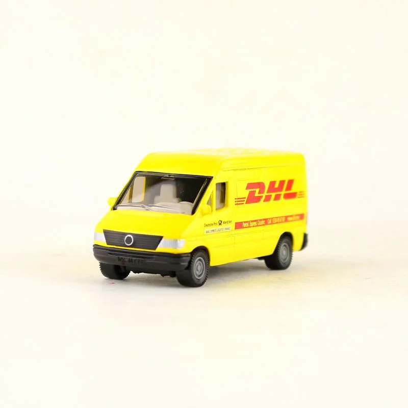 SIKU 1085/литая металлическая модель автомобиля/DHL Post Van Truck Bus/обучающая немецкая игрушка для детского подарка или коллекции/маленькая