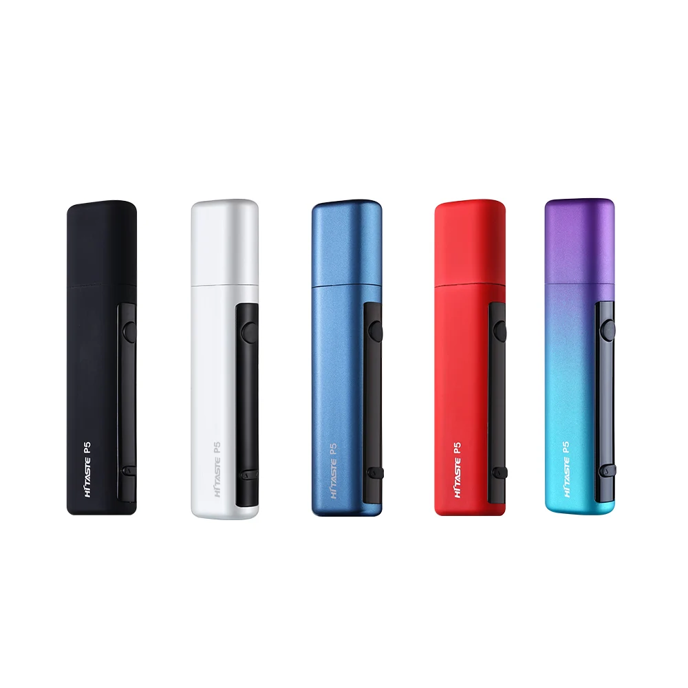 

10 pieces a lot 2018 new heat not burn vape pen Hitaste P5 original electronic cigarette heating tobacco for heets