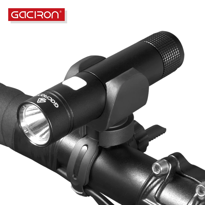 Sale GACIRON Bike Accessories Bicycle Torch Light Waterproof USB Rechargeable Handlebar LED Front Light Flashlight 650 Lumen 0