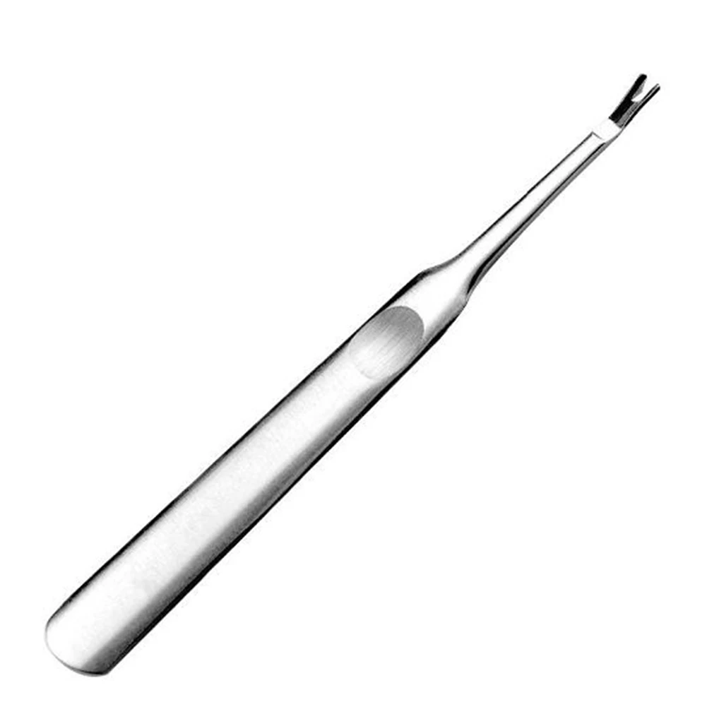 Portable Cuticle Pusher Remover Nail Art Manicure Trimmer Stainless Steel Tool New Arrival