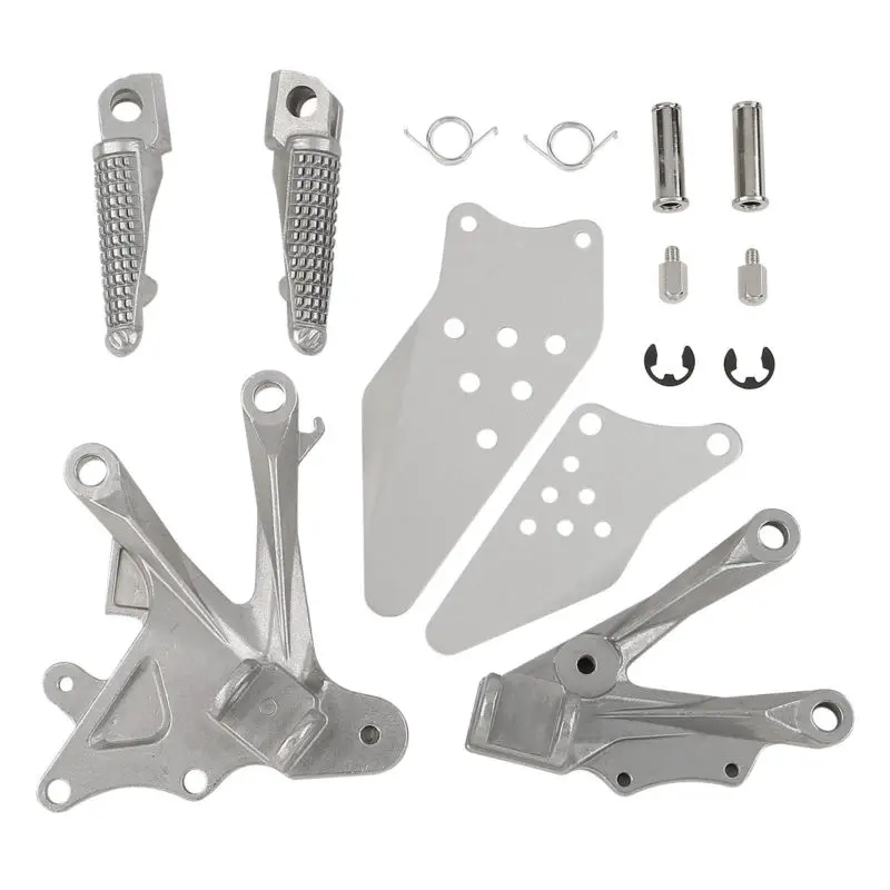 Front Footrest Foot Pegs Set For KAWASAKI Ninja ZX10R 2006 2010 2007