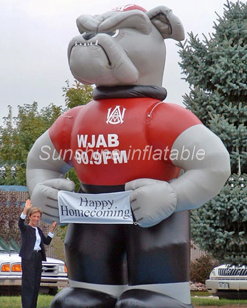 

Custom giant inflatable bulldog animal advertising inflatable bull dog for events