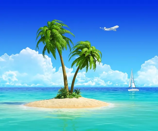 5D DIY Diamond painting crystal beach landscape 3D cross stitch pattern diamond embroidery Rhinestone Home Decor | Дом и сад