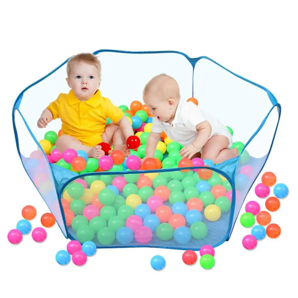 Ребенок для маленьких мальчиков и девочек Крытый открытый океан мяч яма игры Спортивное дом Палатка складной морской шар бассейн