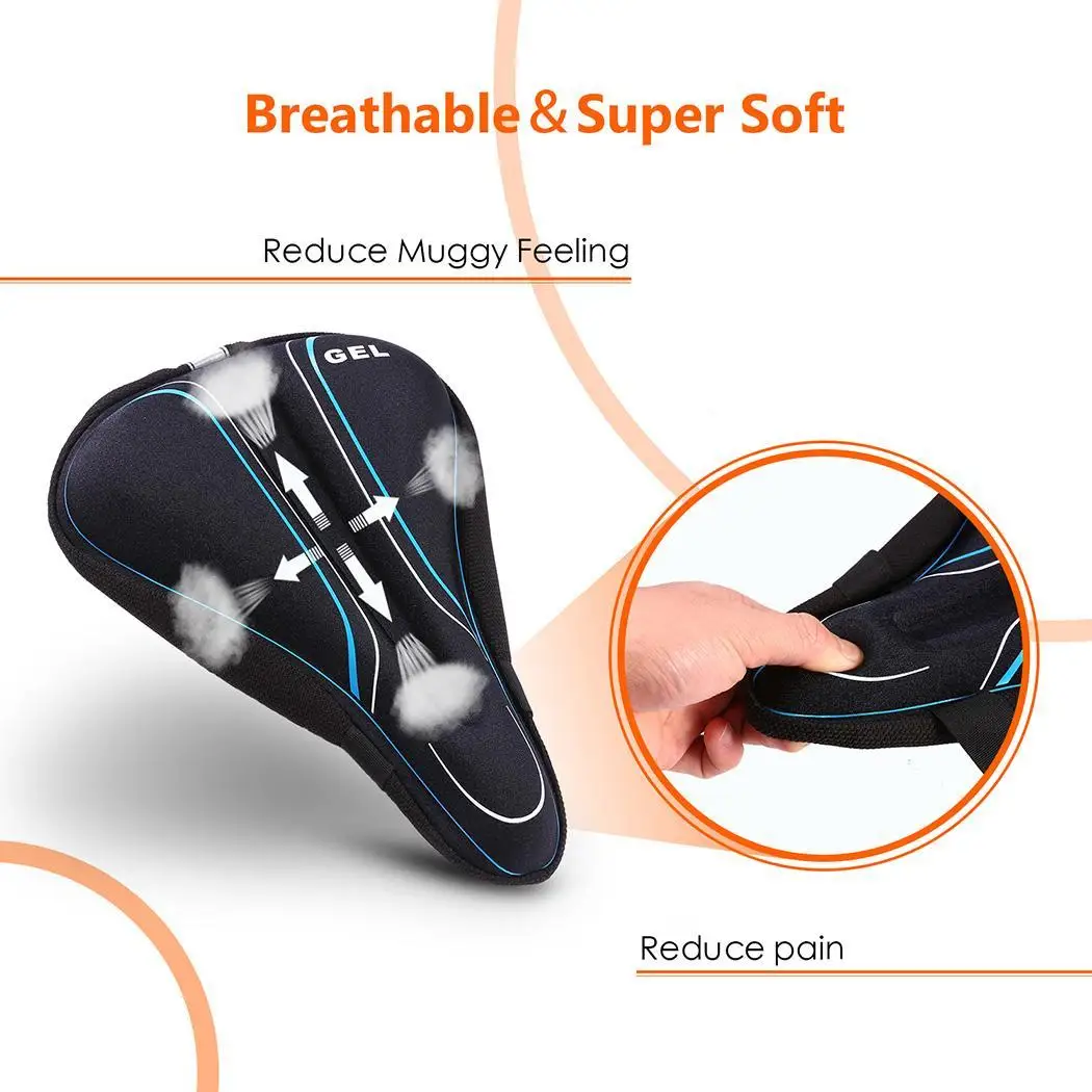 Most Exercise Seat Memory Cover Bike Soft Comfortable Foamin Bicycle